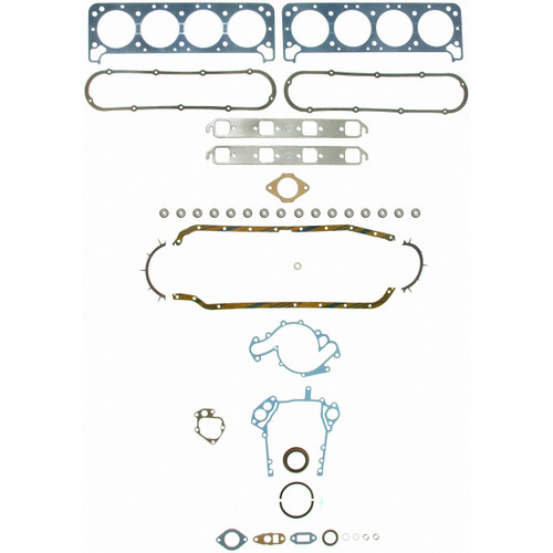 Fel-Pro Full Gasket Set FS 8255 PT for 1968-1976 Cadillac/Stutz 7.7L 8.2L (Calais, Commercial Chassis, DeVille, Eldorado)