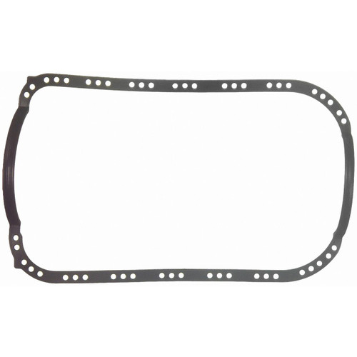 Fel-Pro OS 30469 R Oil Pan Gasket Set for 1983-1989 Honda 1.8L 1.6L 2.0L L4 - PermaDry molded rubber - fits Accord, Prelude