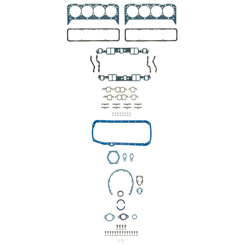 Fel-Pro 260-1000AT Full Gasket Set for 1957-1974 Chevrolet/GMC - fits Biscayne, Brookwood, C10 Pickup, C20 Pickup