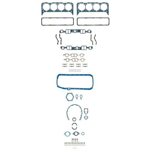 Fel-Pro 260-1000AT Full Gasket Set for 1957-1974 Chevrolet/GMC - fits Biscayne, Brookwood, C10 Pickup, C20 Pickup
