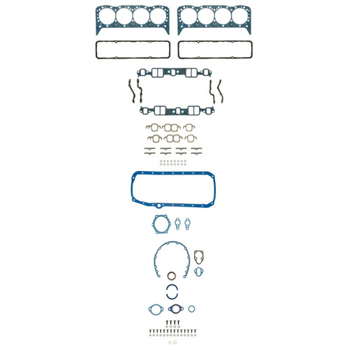 Fel-Pro 260-1000AT Full Gasket Set for 1957-1974 Chevrolet/GMC - fits Biscayne, Brookwood, C10 Pickup, C20 Pickup