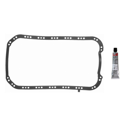 Fel-Pro OS 30690 R Oil Pan Gasket Set for 1996-2005 Honda 1.6L 1.7L L4 - PermaDry molded rubber D16Y7, D17A1 engine - fits Civic, Civic del