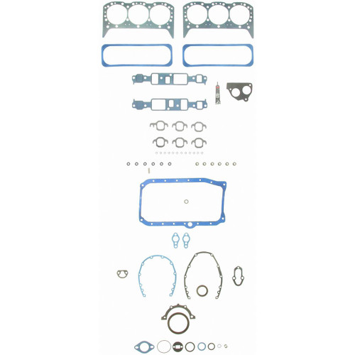 Fel-Pro 260-1240 Full Gasket Set for 1986-1992 Chevrolet/GMC/Oldsmobile - fits Commercial Chassis, Astro, C1500, C2500