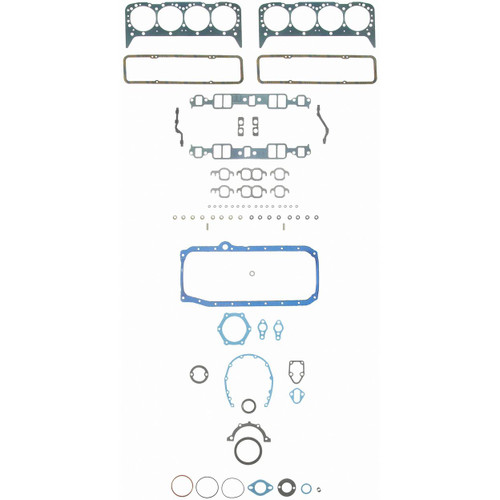 Fel-Pro 260-1268 Full Gasket Set for 1986-1990 Chevrolet/GMC - fits B60, P60, K5 Blazer, C10