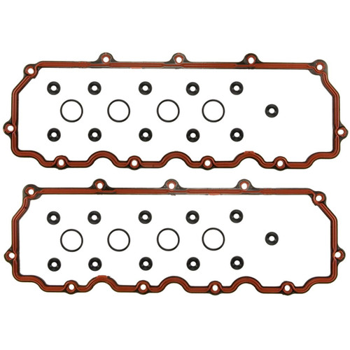 Fel-Pro VS 50691 R Valve Cover Gasket Set for 2003-2010 Ford V8 - PermaDry molded rubber - fits E-350 Super Duty, E-450 Super Duty, E-350