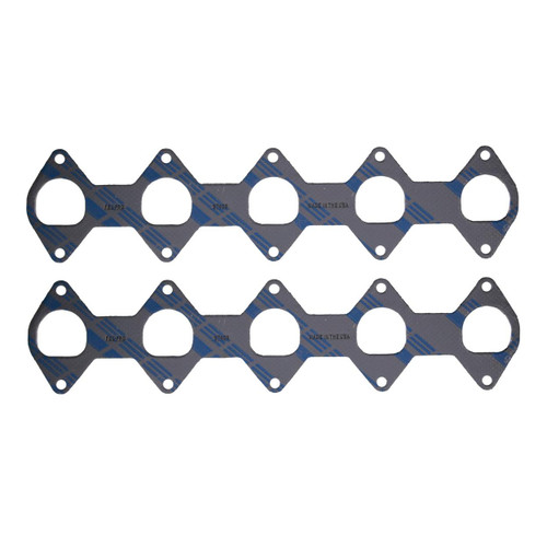 Fel-Pro MS 97408 Exhaust Manifold Gasket Set for 2005-2016 Ford 6.8L V10 - fits F650, F-250 Super Duty, F-350 Super Duty, F-450 Super Duty