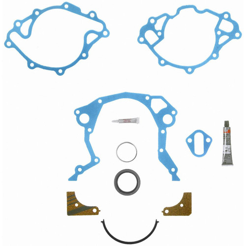 Fel-Pro TCS 45168 Timing Cover Gasket Set for 1962-1978 Omega/Shelby/AC - fits Omega, Cobra, Shelby Cobra, 3000M