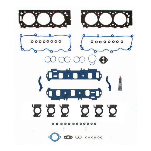 Fel-Pro VS 50504 R-1 Valve Cover Gasket Set for 1999-2020 Isuzu/Buick/Cadillac - PermaDry molded rubber - fits Ascender, Rainier, LaCrosse,
