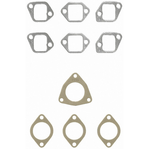 Fel-Pro Exhaust Manifold Gasket Set MS 9330 B for 1956-1967 Cadillac/Darrin 7.0L 6.0L (Calais, Commercial Chassis, DeVille, Eldorado)