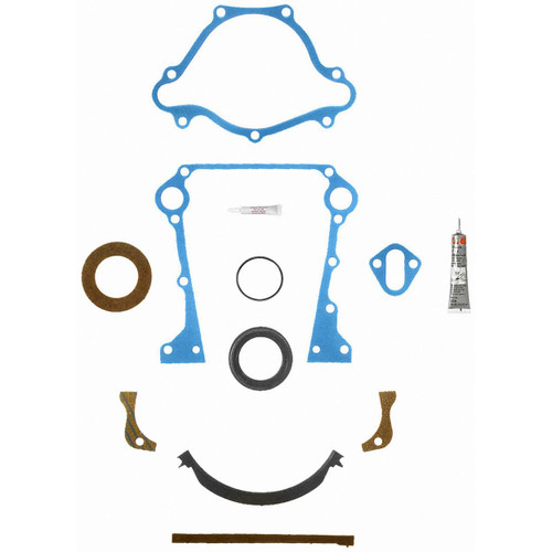 Fel-Pro TCS 45284 Timing Cover Gasket Set for 1959-1991 Fargo/Checker/Chrysler - fits A108 Van, A100 Van, D100 Panel Delivery, D110 Pickup