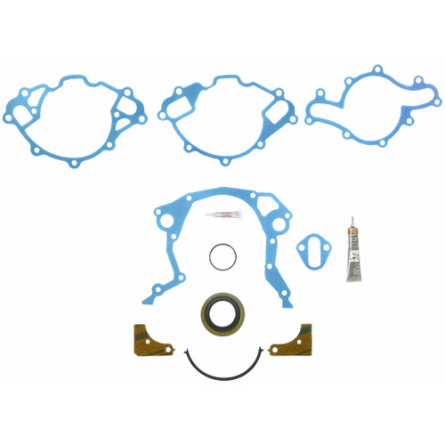 Fel-Pro Timing Cover Gasket Set TCS 45450 for 1979-2001 DeTomaso/Ford/Laforza 5.8L 5.0L (Pantera, Bronco, Country Squire, E-100 Econoline)