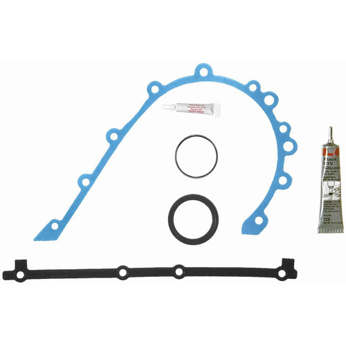 Fel-Pro TCS 45458 Timing Cover Gasket Set for 1964-2006 Dodge/Eagle/Jeep - fits Dakota, Premier, Commando, DJ5