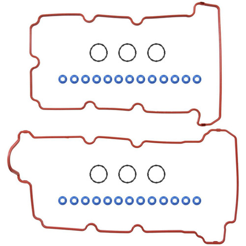 Fel-Pro VS 50708 R Valve Cover Gasket Set for 2005-2008 Ford/Mercury/Mazda 3.0L V6 - PermaDry molded rubber - fits Escape, Mariner, Tribute