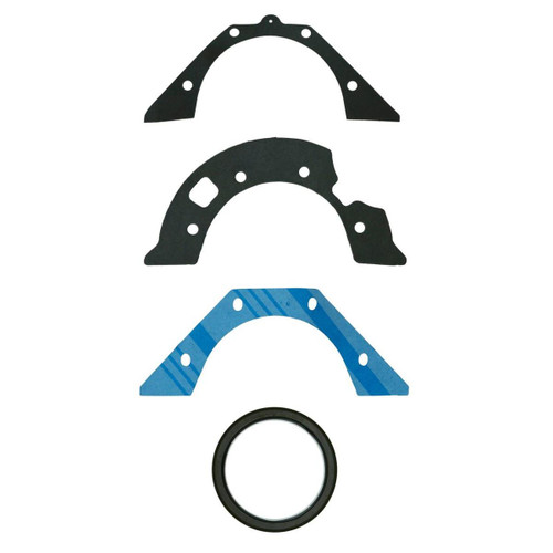 Fel-Pro BS 40646 One-Piece Rear Main Seal Set for 1981-2008 Morgan/Ford/Mercury - PTFE Rubber - fits 4/4, Aerostar, Contour, EXP
