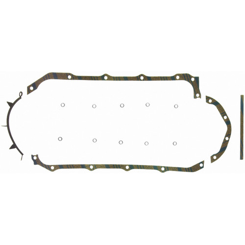 Fel-Pro Oil Pan Gasket Set OS 30191 C-3 for 1958-1976 Buick/GMC/Oldsmobile 6.6L 5.5L (LeSabre, 100, 150, 250)