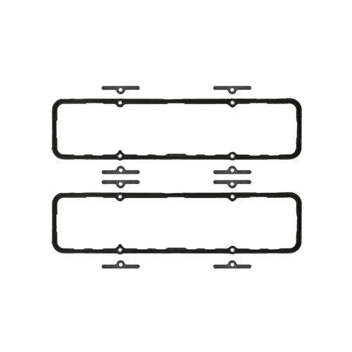 Fel-Pro VS 12869 T Valve Cover Gasket Set for 1959-1990 Gordon-Keeble/Checker/Excalibur - PermaDryPlus rigid carrier - fits GK1, IT,