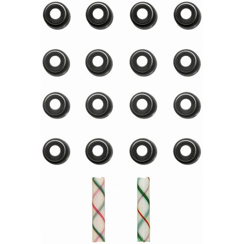 Fel-Pro SS 72800 Valve Stem Seal Set for 1991-2020 Chevrolet/Nissan/INFINITI - high-temperature rubber - fits City Express, NX, Juke, NV200