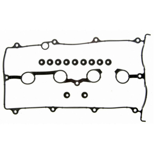 Fel-Pro VS 50574 R Valve Cover Gasket Set for 1998-2003 Mazda 2.0L 1.8L L4 - PermaDry molded rubber - fits 626, Protege, Protege5