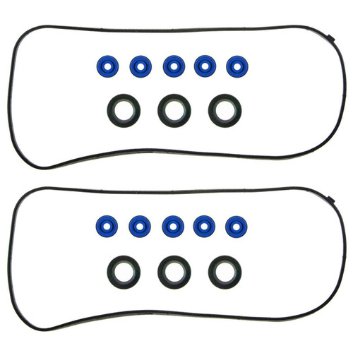Fel-Pro VS 50576 R Valve Cover Gasket Set for 1997-2004 Acura/Honda 3.0L 3.2L 3.5L V6 - PermaDry molded rubber - fits CL, MDX, TL, Accord
