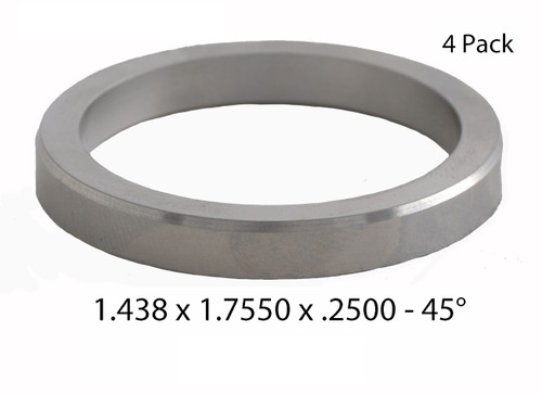 Enginetech ST17504N Nickel-Alloy Valve Seats for 1994-2003 Ford International - 1.438 ID x 1.7550 OD x .2500" Thick - 45deg Seat Angle