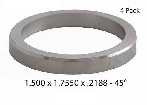 Enginetech ST17502N Exhaust Nickel-Alloy Valve Seats for 1968-1987 Ford Lincoln Mercury - 1.500 ID x 1.7550 OD x .2188" Thick