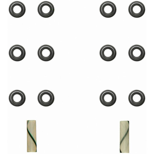 Fel-Pro SS 72841 Valve Stem Seal Set for 1988-1995 Toyota 3.0L V6 - high-temperature rubber - fits 4Runner, T100, Pickup