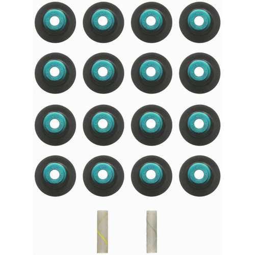 Fel-Pro SS 72891 Valve Stem Seal Set for 1991-2016 VPG/Mobility/Ford - high-temperature rubber - fits MV-1, Ventures MV-1, F-150 Heritage,