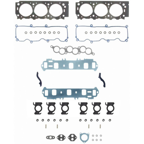 Fel-Pro MS 97073 Exhaust Manifold Gasket Set for 2007-2020 Mitsubishi 3.0L V6 - fits Outlander