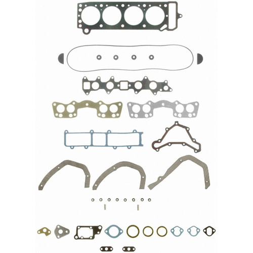 Fel-Pro HS 21187 PT-1 Cylinder Head Gasket for 1975-1980 Toyota 2.2L L4 - fits Celica, Corona, Pickup - PermaTorque Multi-Layer Steel