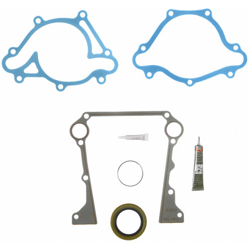 Fel-Pro Timing Cover Gasket Set TCS 45999 for 1997-2003 Dodge/Jeep 5.2L 3.9L (B1500, B2500, B3500, Dakota)