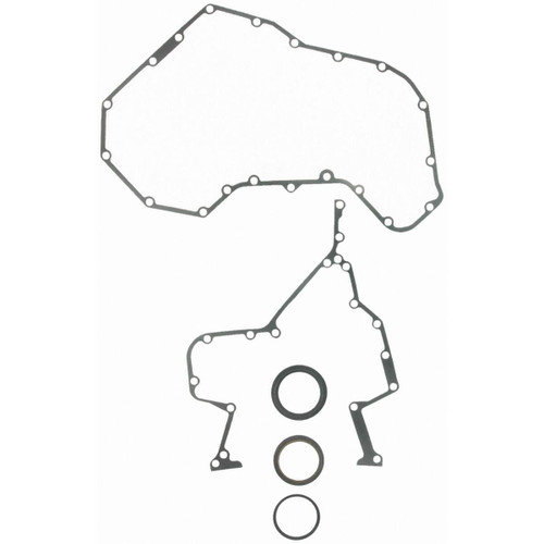 Fel-Pro TCS 46001 Timing Cover Gasket Set for 1994-1998 Dodge 5.9L L6 - fits Ram 2500, Ram 3500