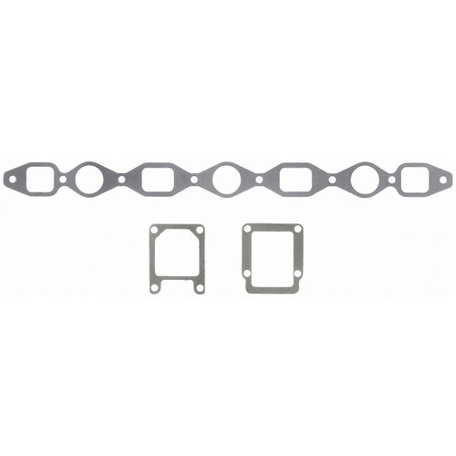 Fel-Pro MS 9341 S Intake and Exhaust Manifold Combination Gasket for 1950-1970 International/... - fits AB1200, AB140, AB1400, AM150