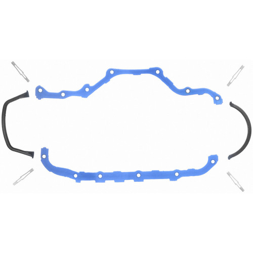 Fel-Pro Oil Pan Gasket Set OS 30612 R for 1988-1995 Chrysler/Dodge/Plymouth 2.5L 2.2L (Daytona, Dynasty, LeBaron, Town & Country)