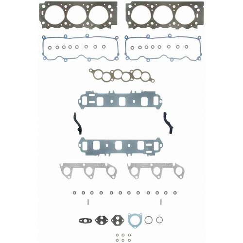 Fel-Pro HS 9885 PT Cylinder Head Gasket for 1991-1995 Ford/Mercury 3.0L V6 - fits Probe, Taurus, Tempo, Windstar - PermaTorque Multi-Layer