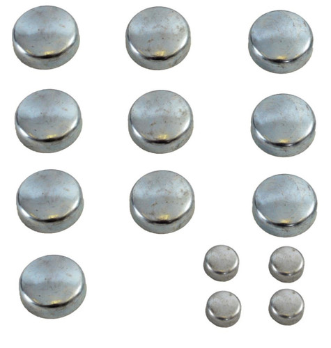 Enginetech PK936 Steel Freeze Plug Set for 2004-2010 Ford 6.0L 363ci V8 - Engine Expansion Plug Kit