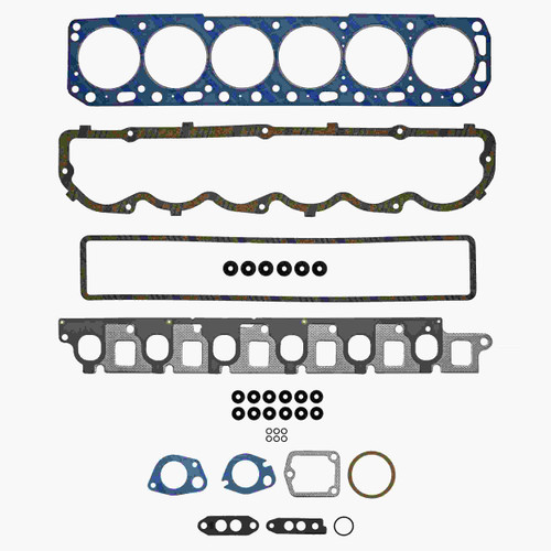 Fel-Pro 2909 Rear Main Seal Set for GM 6.6L V8 - Premium Fluoroelastomer high vacuum - fits 400 cid