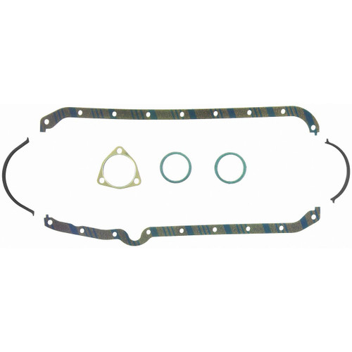 Fel-Pro 2920 Rear Main Seal Set for GM 7.4L V8 - Premium Fluoroelastomer high vacuum - fits 454 cid