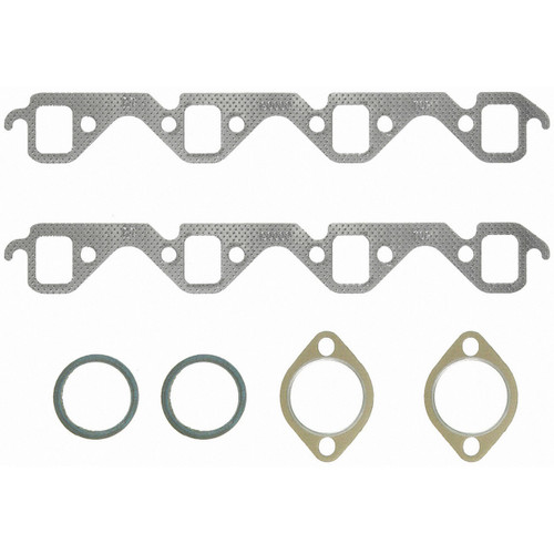 Fel-Pro Exhaust Manifold Gasket Set MS 90000 for 1962-1997 AC/DeTomaso/Ford 4.3L 4.7L (Shelby Cobra, Mangusta, Pantera, 300)