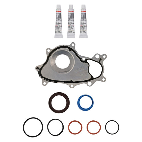 Fel-Pro Timing Cover Gasket Set TCS 46182 for 2011-2024 Ford/Lincoln/Mobility Ventures 3.5L 3.7L (Expedition, F-150, Mustang, Transit-150)