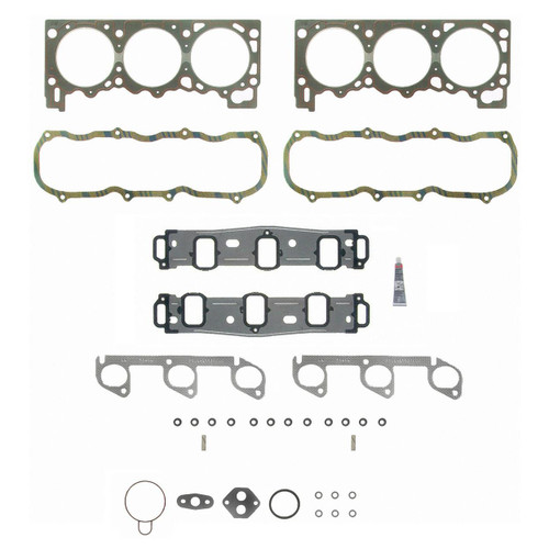Fel-Pro HS 9081 PT Cylinder Head Gasket for 1995-1996 Ford/Mazda 4.0L V6 - fits Aerostar, Explorer, Ranger, B4000 - PermaTorque Multi-Layer
