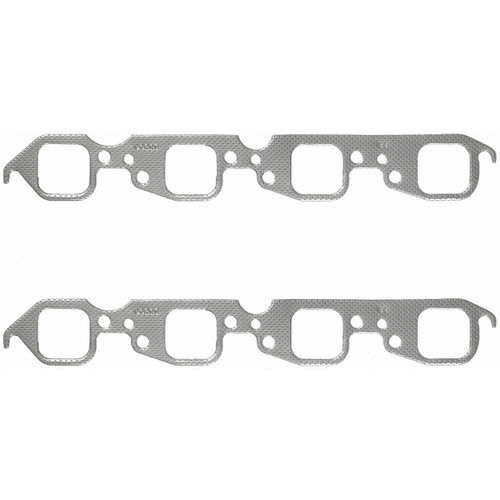 Fel-Pro Exhaust Manifold Gasket Set MS 90206 for 1965-1998 Chevrolet/Excalibur/GMC 7.0L 6.0L (B60, B7, Bel Air, Biscayne)