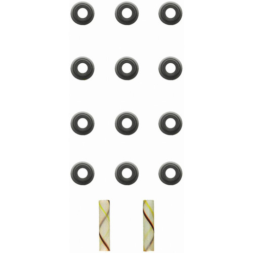Fel-Pro SS 72721 Valve Stem Seal Set for 1990-2004 Isuzu/Geo/Acura - high-temperature rubber - fits Amigo, Axiom, Impulse, Rodeo