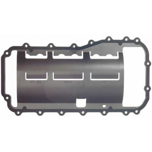 Fel-Pro OS 34212 R Oil Pan Gasket Set for 1993-1997 Chrysler/Dodge/Eagle 3.5L V6 - PermaDry molded rubber - fits Concorde, LHS, New Yorker,