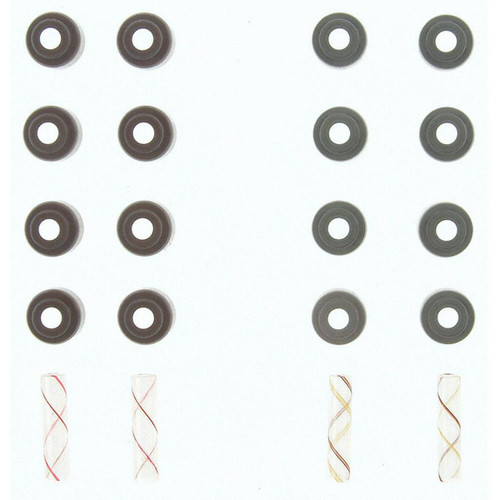Fel-Pro SS 71179-2 Valve Stem Seal Set for 1999-2006 Kia/Hyundai/Mitsubishi 2.4L 2.0L L4 - high-temperature rubber - fits Optima, Magentis,