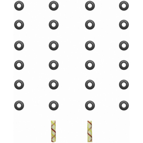 Fel-Pro Valve Stem Seal Set SS 72819 for 1990-2012 Hyundai/Kia/Mazda 2.7L 2.5L (Santa Fe, Sonata, Tiburon, Tucson)