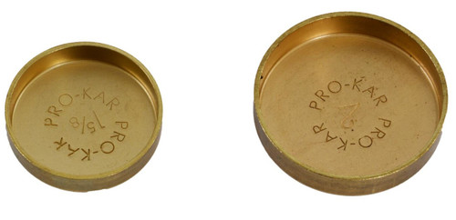 Enginetech PK827B Brass Freeze Plug Set for 1999-2014 Buick/Cadillac/Chevrolet 5.3L/6.0L/4.8L - Engine Expansion Plug Kit