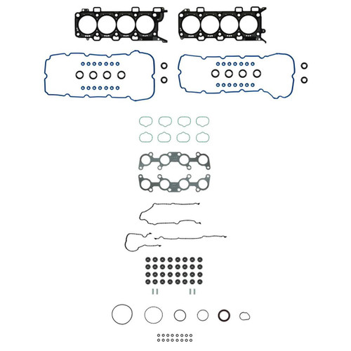 Fel-Pro HS 26550 PT Cylinder Head Gasket for 2011-2014 Ford 5.0L V8 - fits F-150, Mustang - PermaTorque Multi-Layer Steel