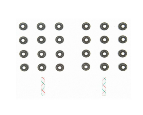 Fel-Pro SS 72878-3 Valve Stem Seal Set for 2003-2020 Lexus/Toyota - high-temperature rubber - fits ES330, RX330, RX400h, 4Runner