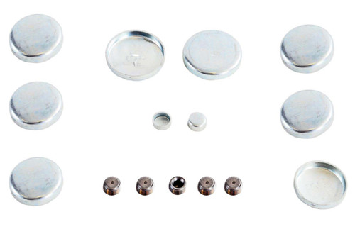 Enginetech PK72 Steel Freeze Plug Set for 1995-2007 Buick/Chevrolet/Oldsmobile 3.8L 231ci V6 - Engine Expansion Plug Kit