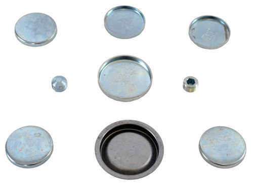 Enginetech PK58 Steel Freeze Plug Set for 1984-1994 Ford/Mercury 2.3L/2.5L - Engine Expansion Plug Kit